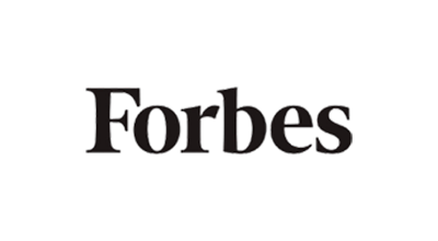 The image shows the logo of Forbes, a well-known American business magazine recognized around the world. The logo features the word "Forbes" in bold, black text.