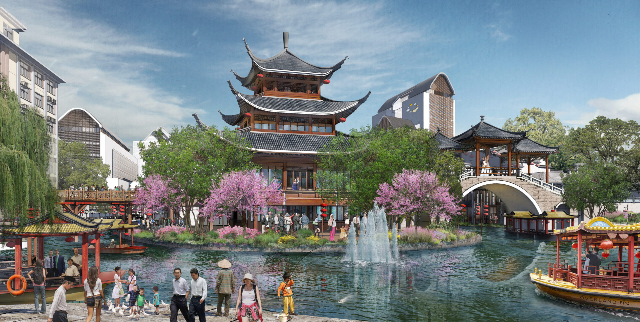 Qinhuai Riverwalk Development