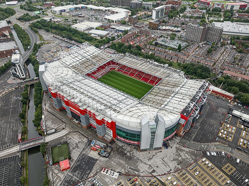 Manchester United Old Trafford stadium