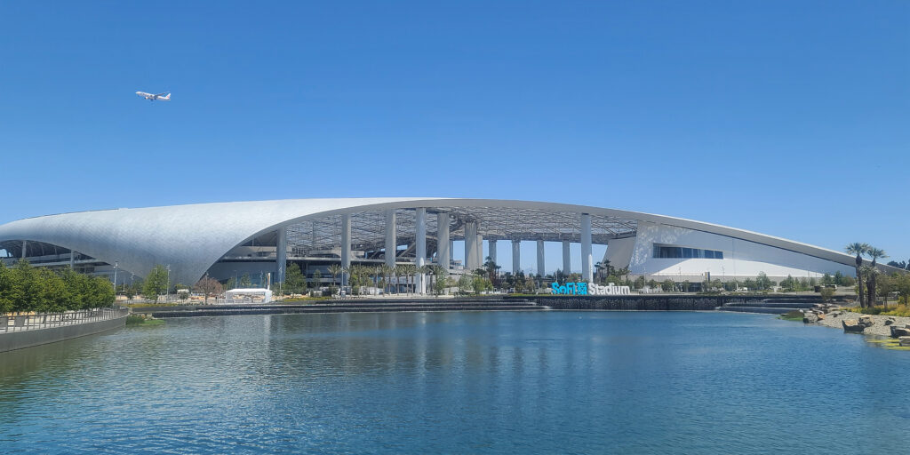 SoFi Stadium in Inglewood, California